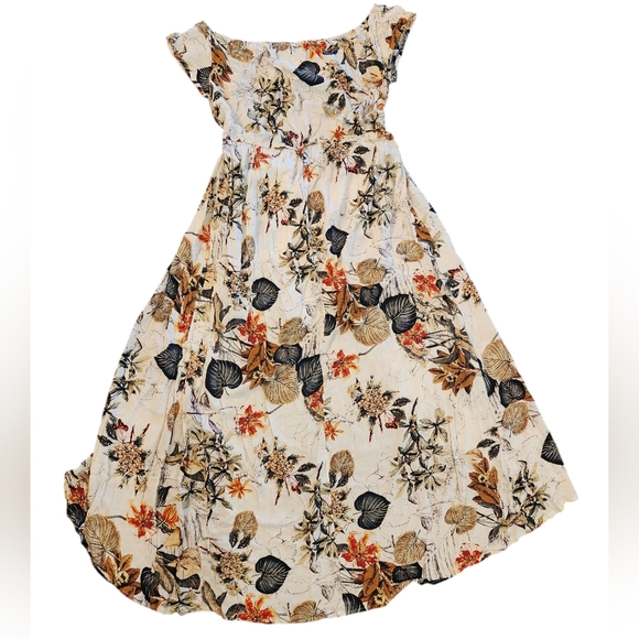 High Low Maxi Romper Dress with Shorts - Picture 5 of 5